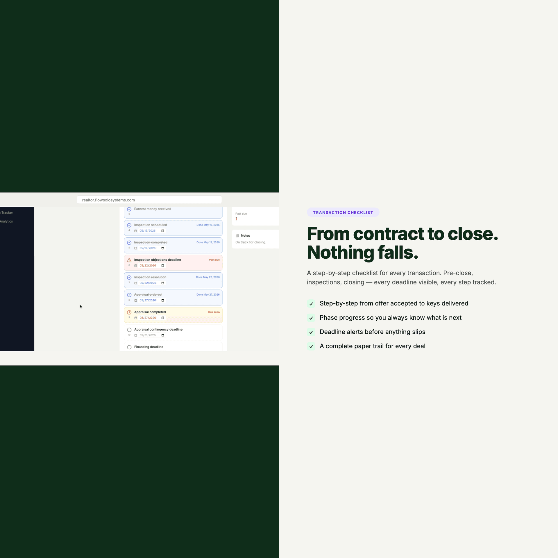 Realtor OS — another feature highlight